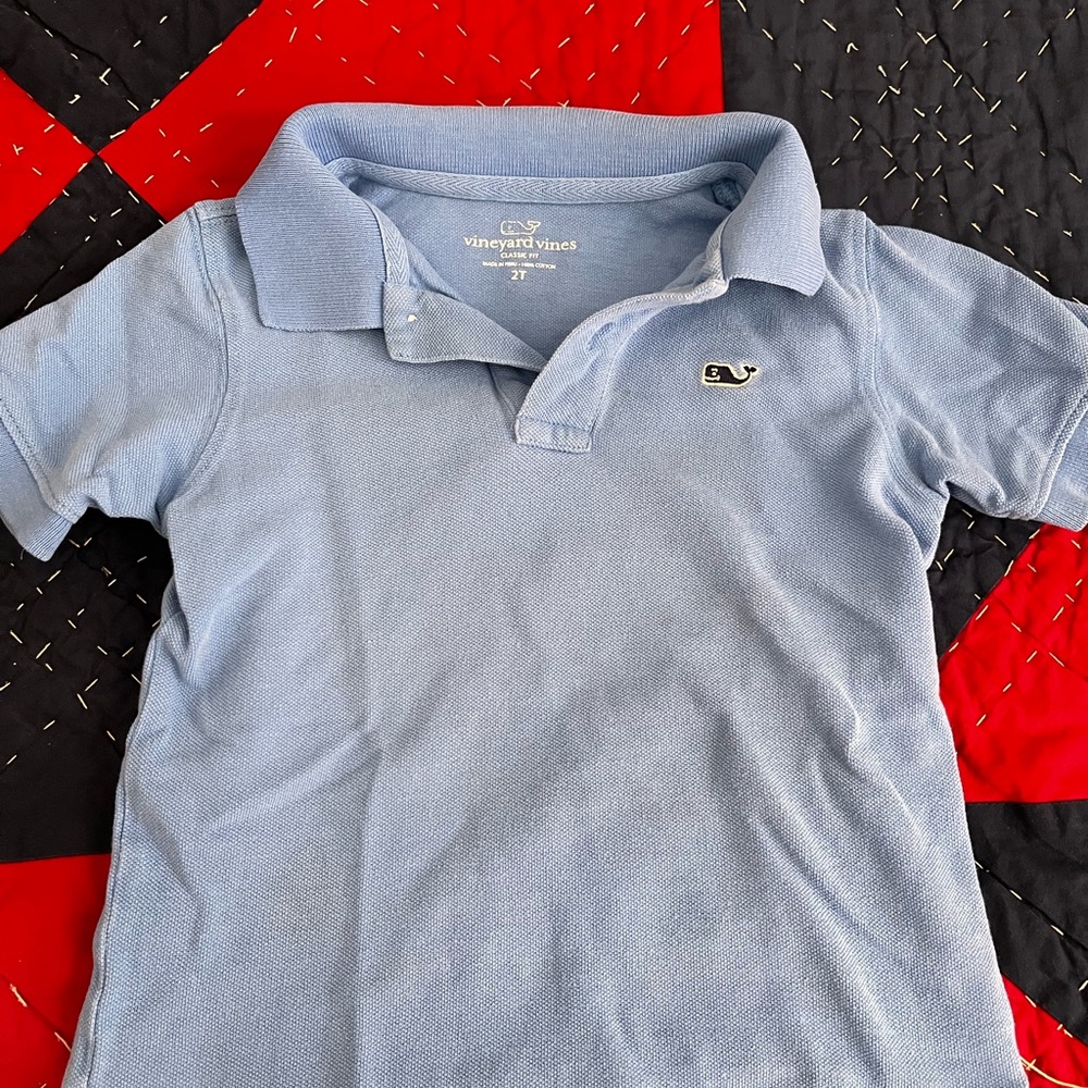 Vineyard Vines Blue Polo